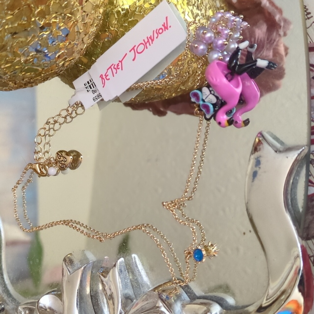 Betsey Johnson Boston Terrier Necklace - Picture 2 of 7